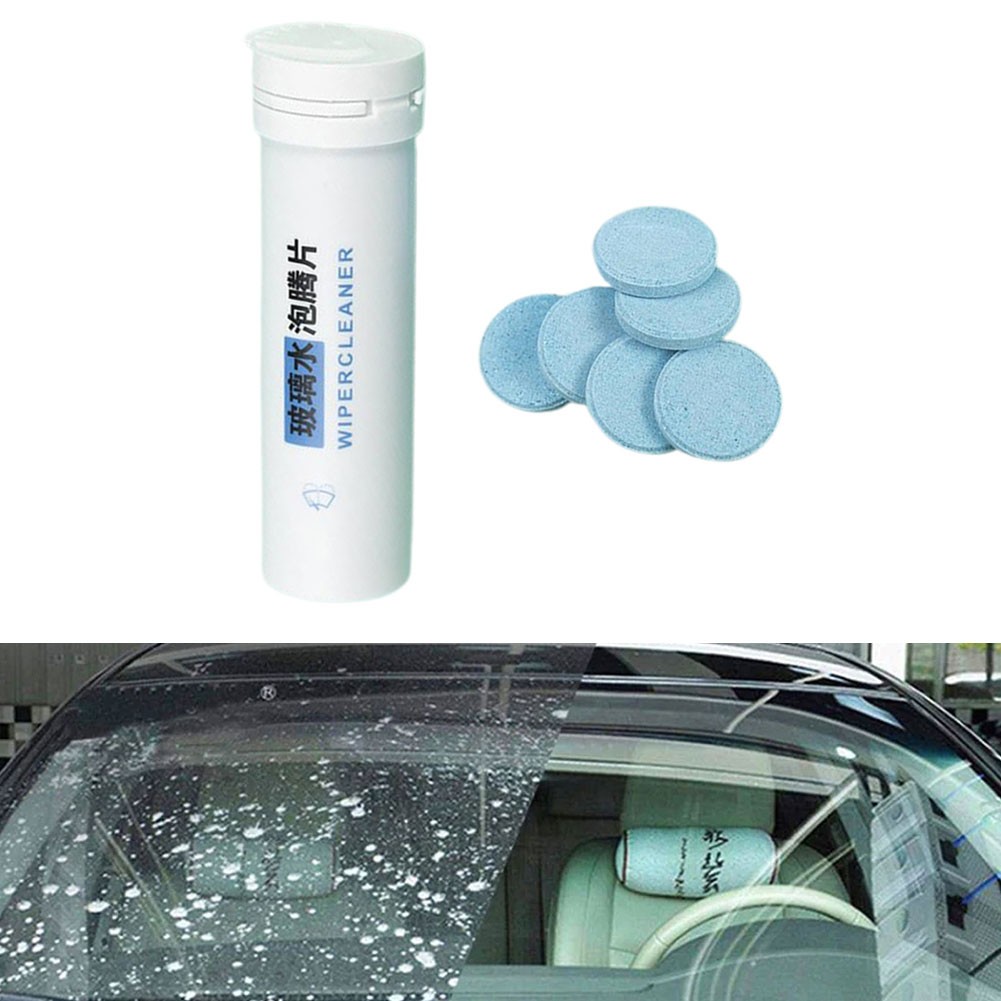15pc Car Windshield Glass Cleaner Effervescent Solid Tablets Concentrated  Washer